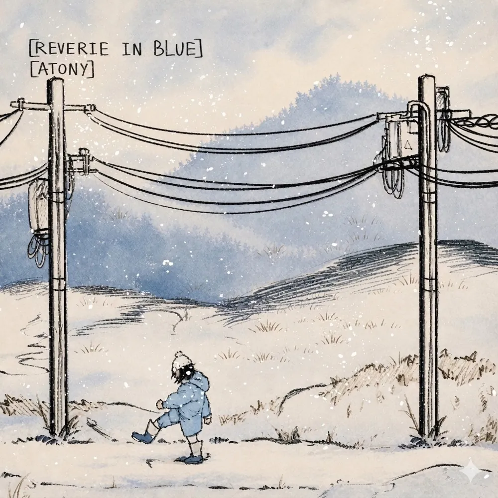 Cover art for Reverie in Blue by Atony